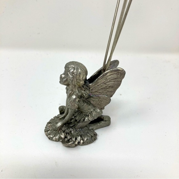 Pewter fairy picture holder - Picture 3 of 8